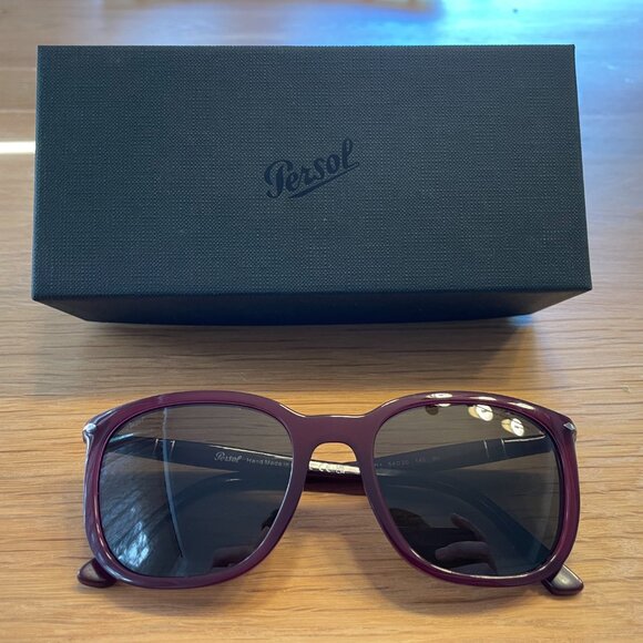Persol sunglasses - PO3355S - Milky Plum - Picture 6 of 7